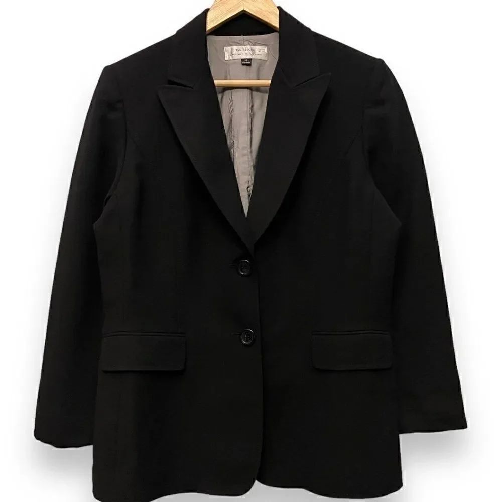 Tahari Black Blazer 